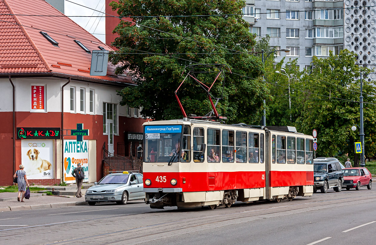 Калининград, Tatra KT4SU № 435