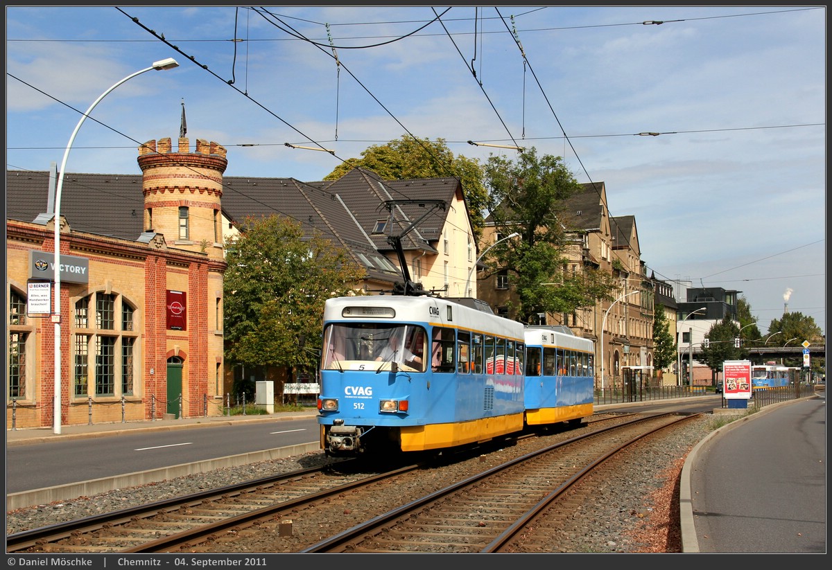 Хемниц, Tatra T3DM № 512