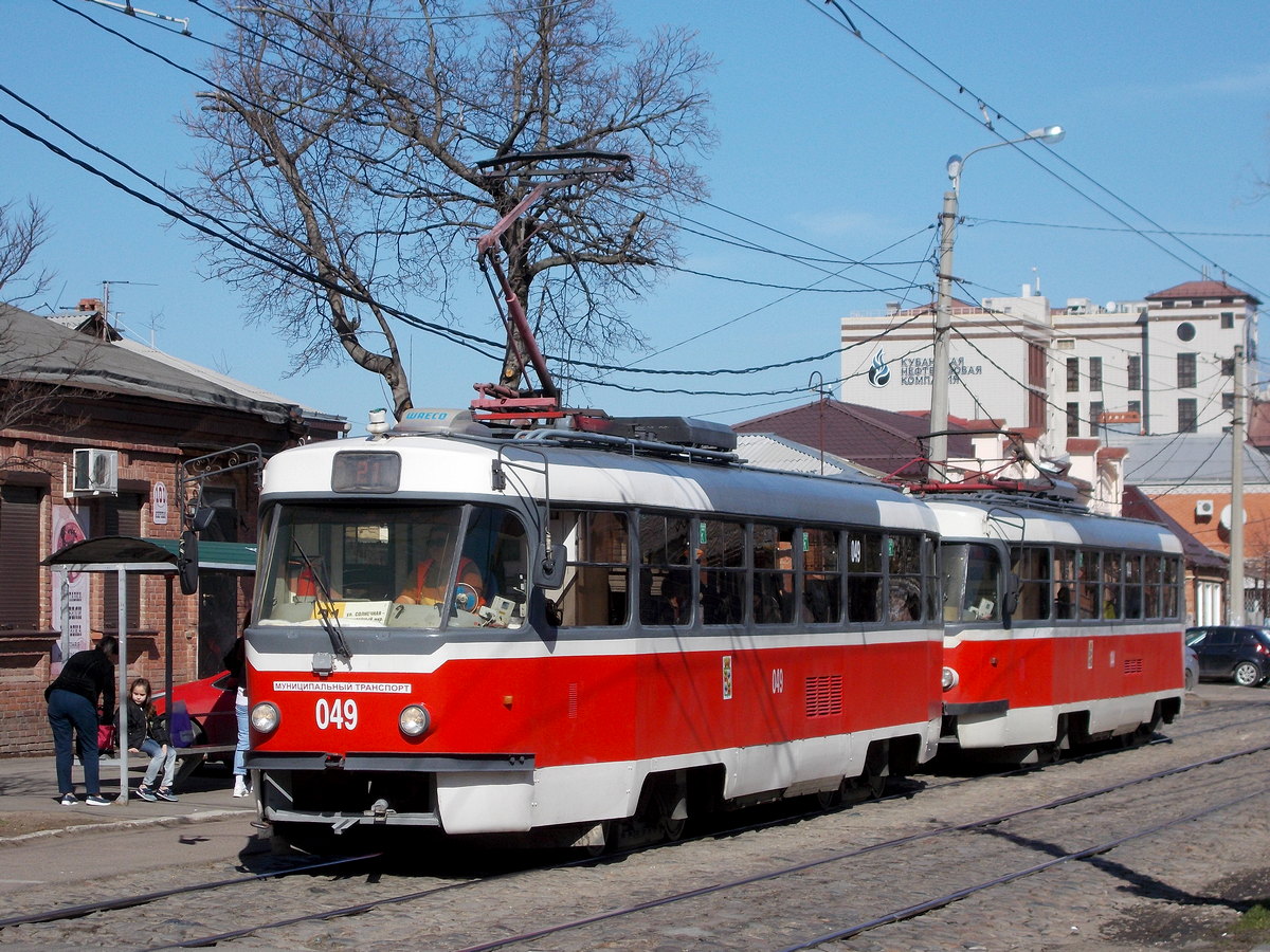 Краснодар, Tatra T3SU КВР ТРЗ № 049