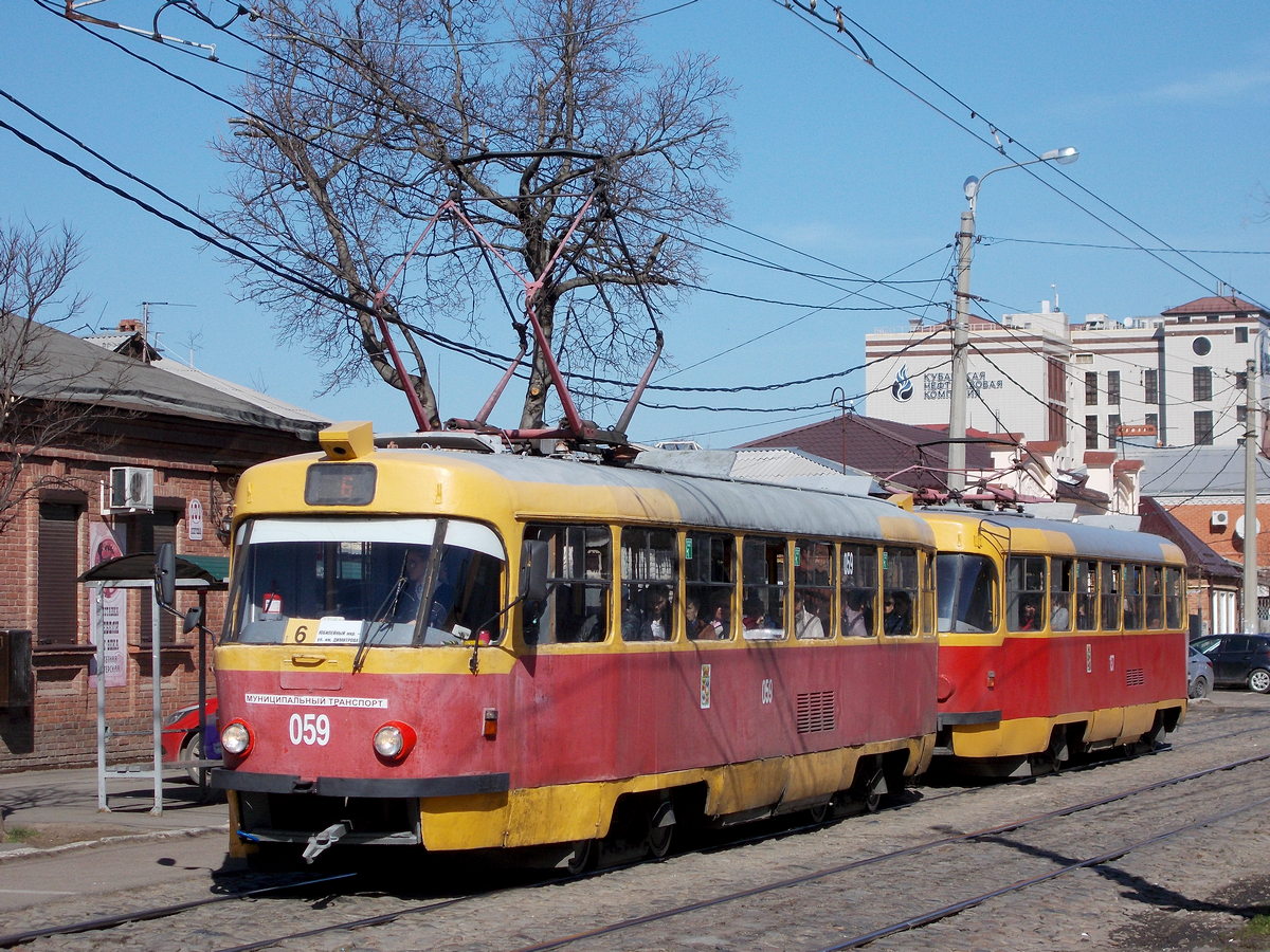 Краснодар, Tatra T3SU № 059