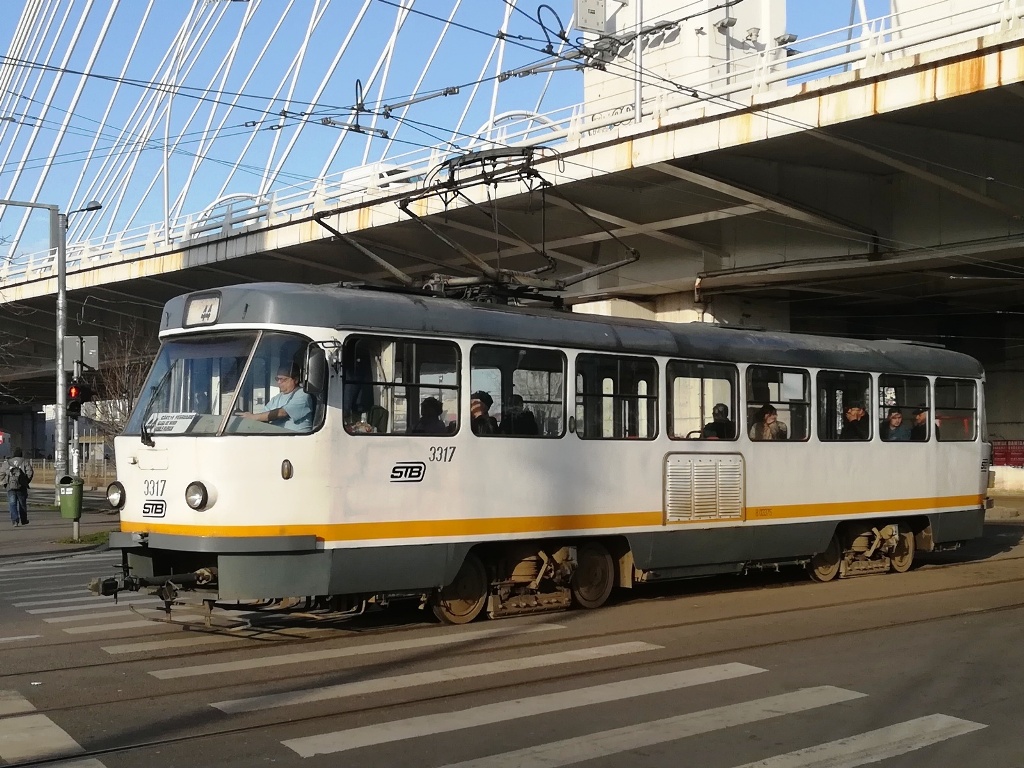 Бухарест - Илфов, Tatra T4R № 3317