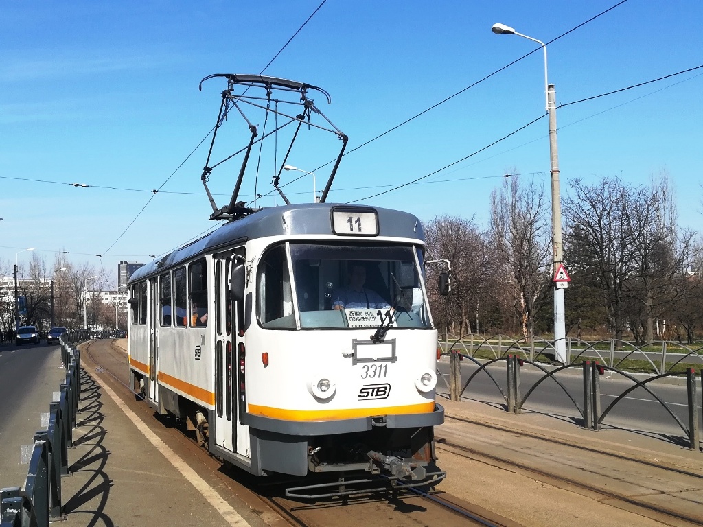 Бухарест - Илфов, Tatra T4R № 3311
