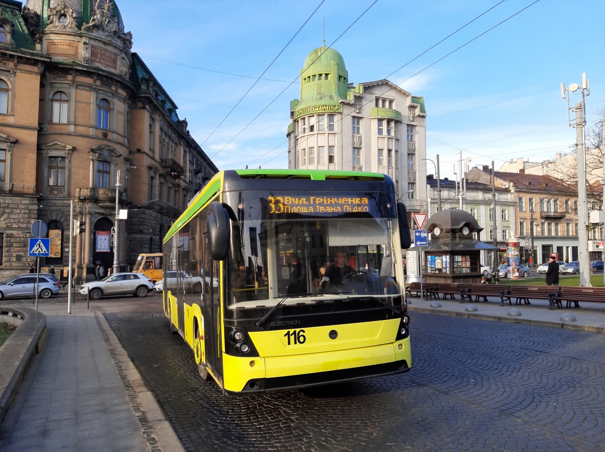 Львов, Electron T19102 № 116 Львов, Electron T19102 № 116