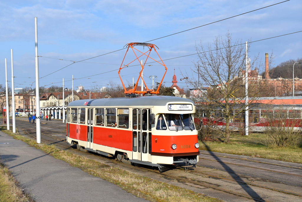 Prague, Tatra T2R # 6004 Prague, Tatra T2R # 6004