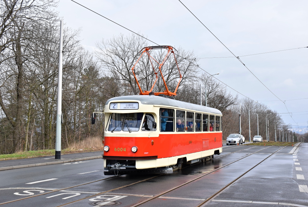 Прага, Tatra T2R № 6004