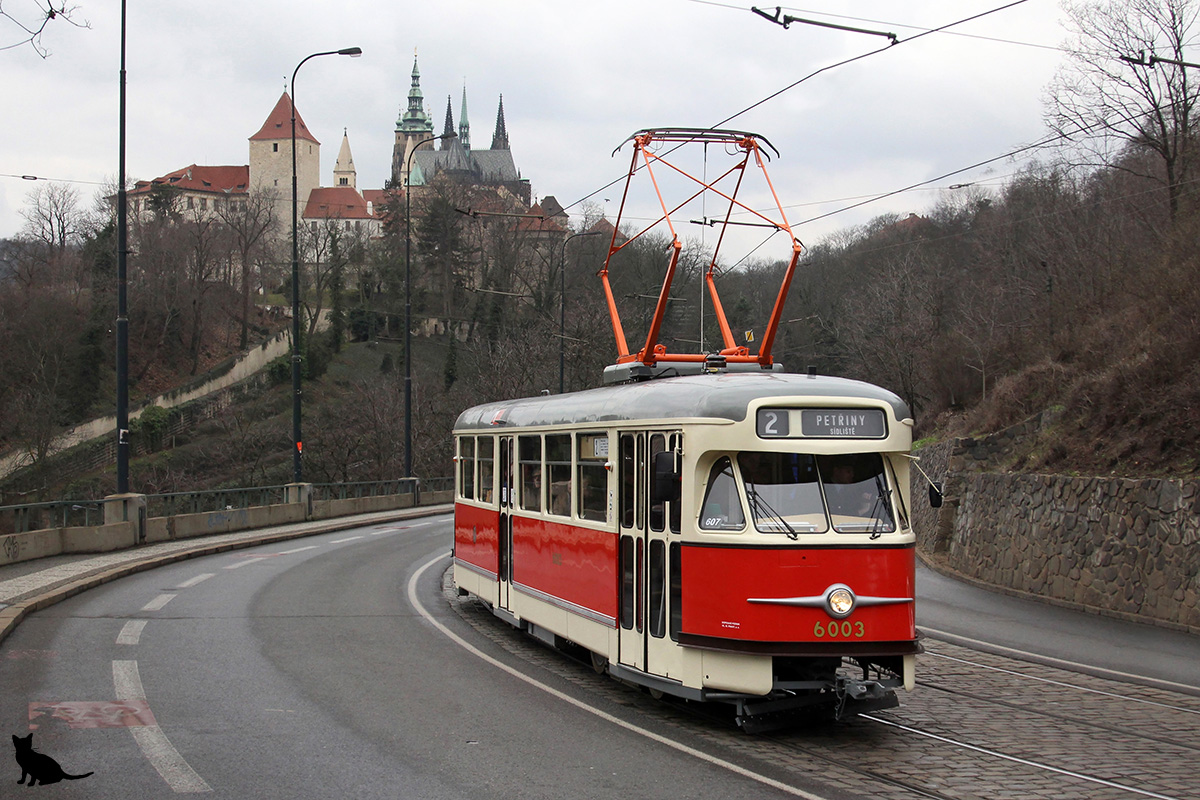 Прага, Tatra T2R № 6003
