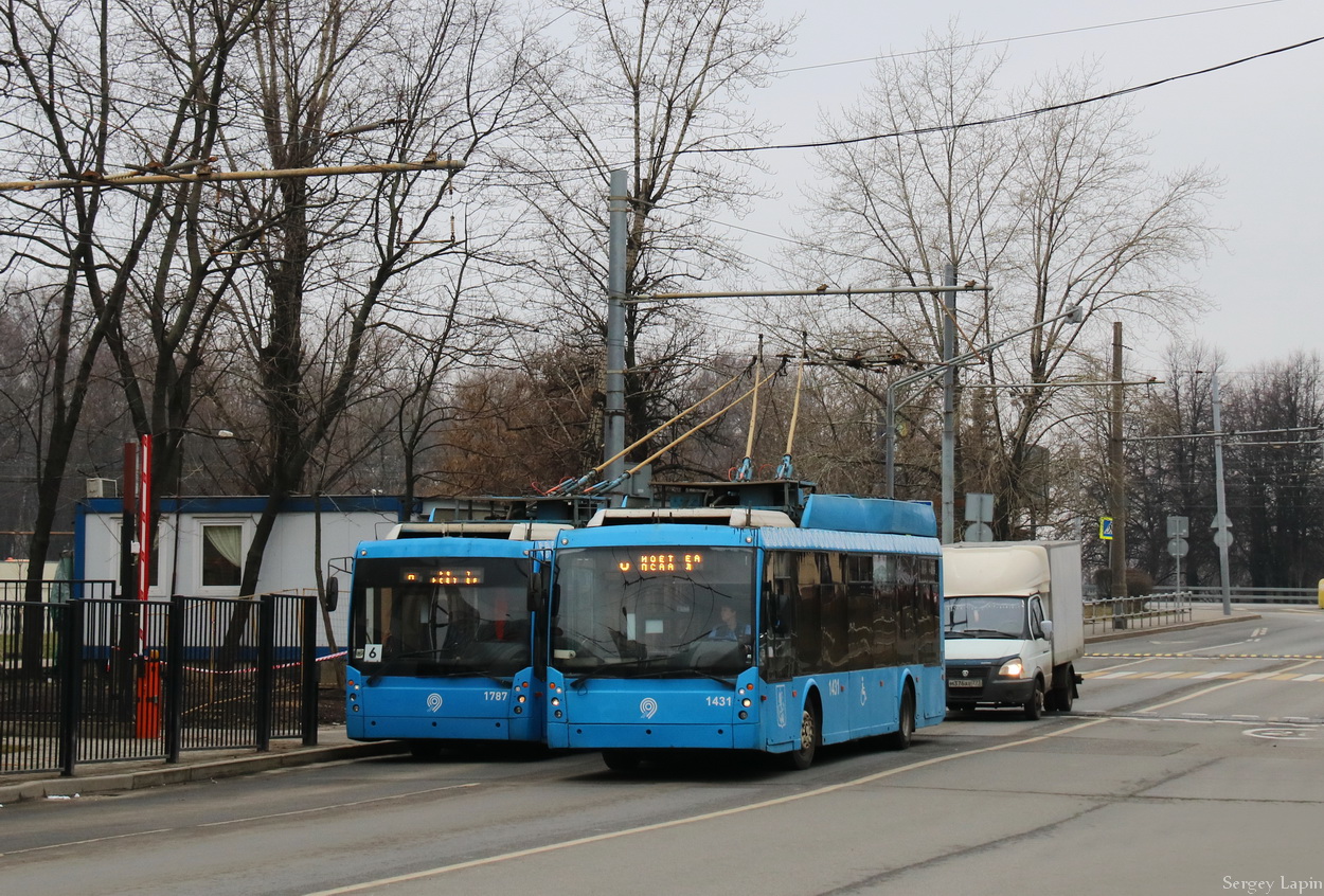 Москва, Тролза-5265.00 «Мегаполис» № 1431