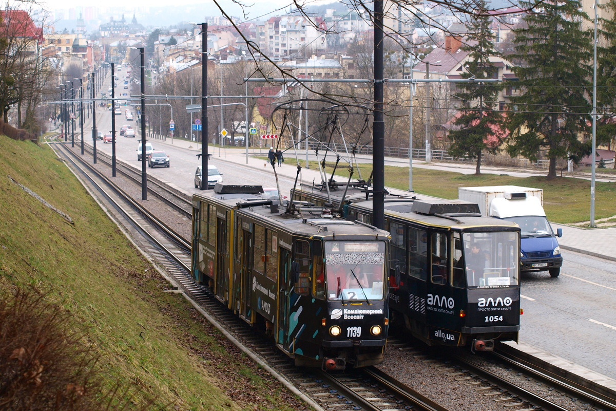 Львов, Tatra KT4SU № 1139