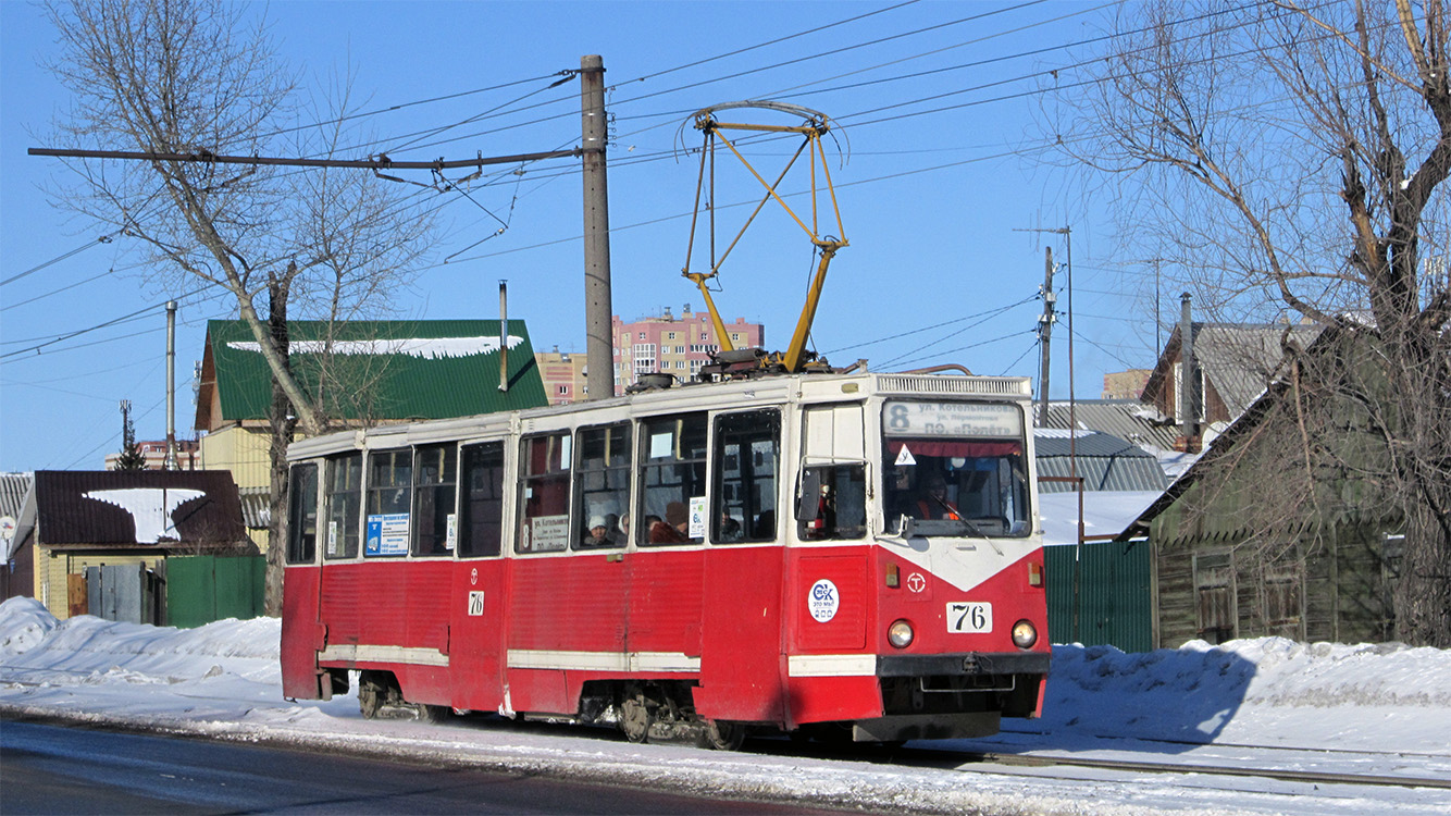 Омск, 71-605 (КТМ-5М3) № 76