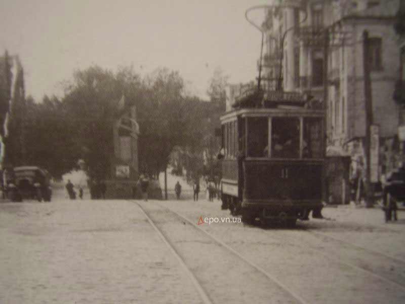 Винница, Двухосный моторный MAN № 11; Винница — Исторические фотографии и открытки