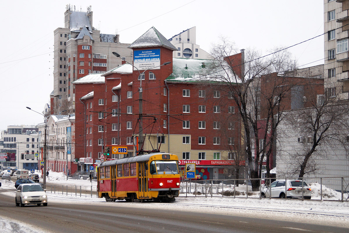 Барнаул, Tatra T3SU № 1147