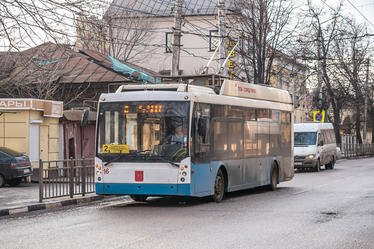Тула, Тролза-5265.00 «Мегаполис» № 16 Тула, Тролза-5265.00 «Мегаполис» № 16