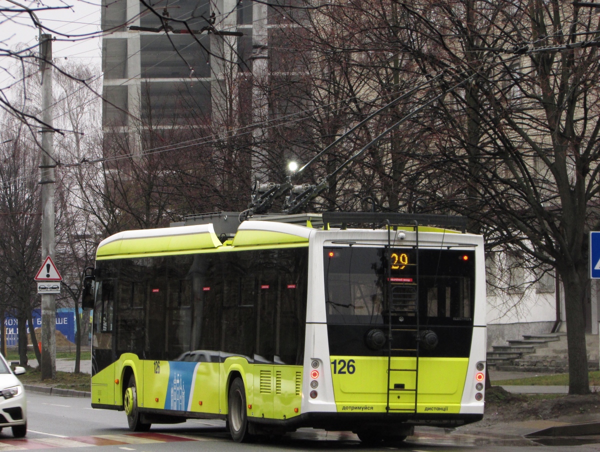 Львов, Electron T19102 № 126