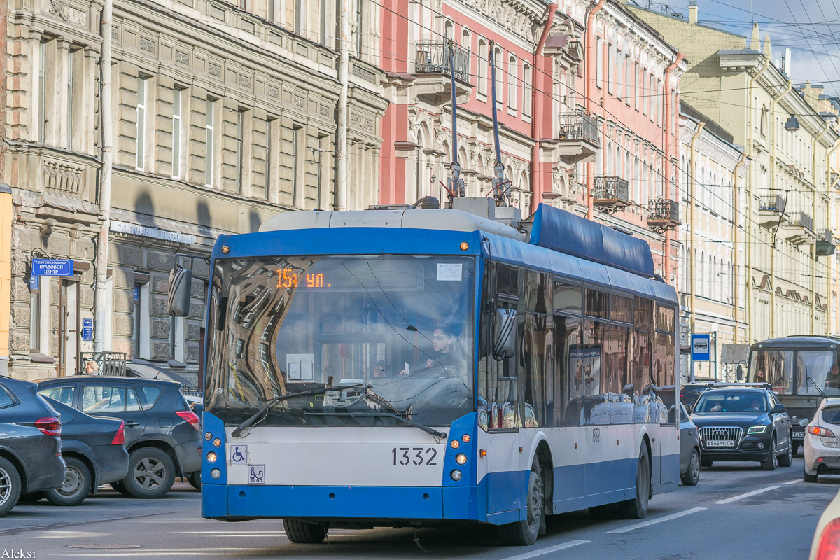 Санкт-Петербург, Тролза-5265.00 «Мегаполис» № 1332