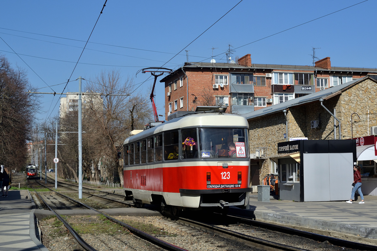 Krasnodar, Tatra T3SU GOH TMZ Nr. 123 Krasnodar, Tatra T3SU GOH TMZ Nr. 123