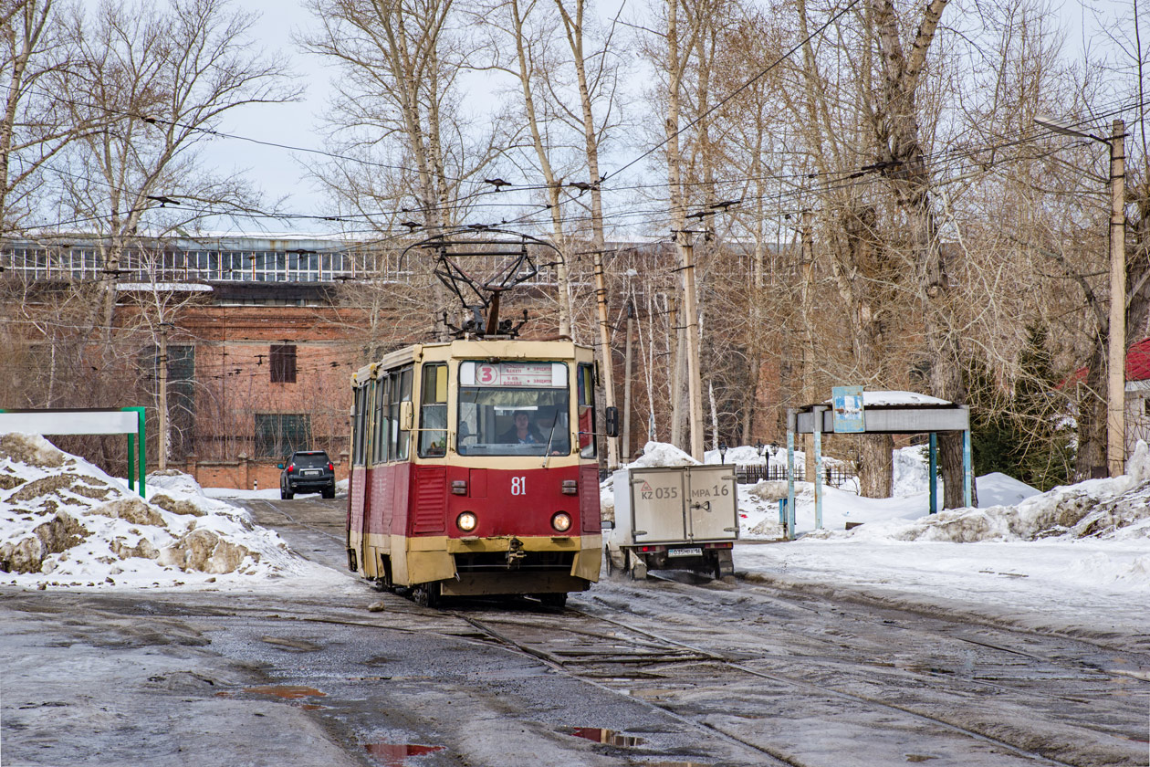 Усть-Каменогорск, 71-605 (КТМ-5М3) № 81