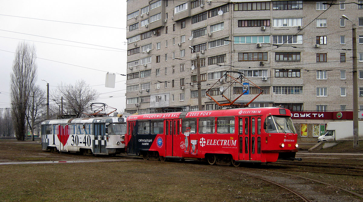 Харьков, Tatra T3A № 704