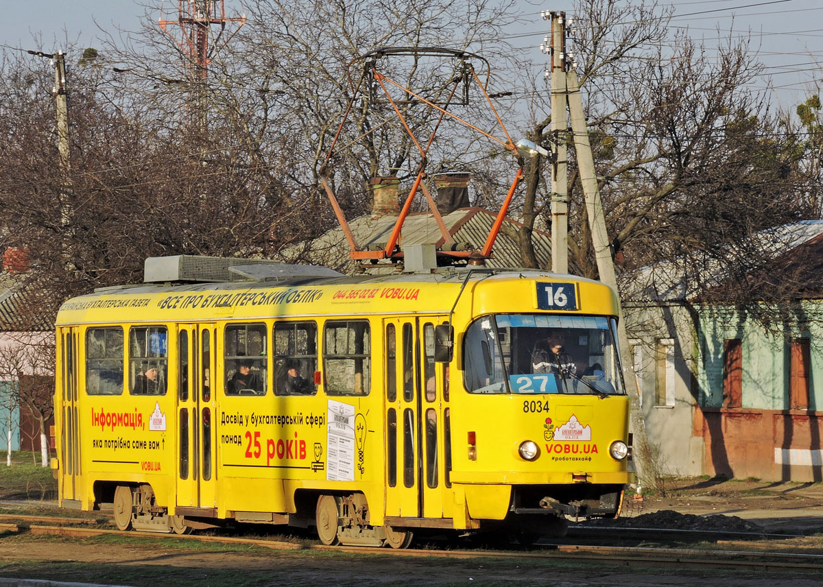 Харьков, Tatra T3M № 8034 Харьков, Tatra T3M № 8034