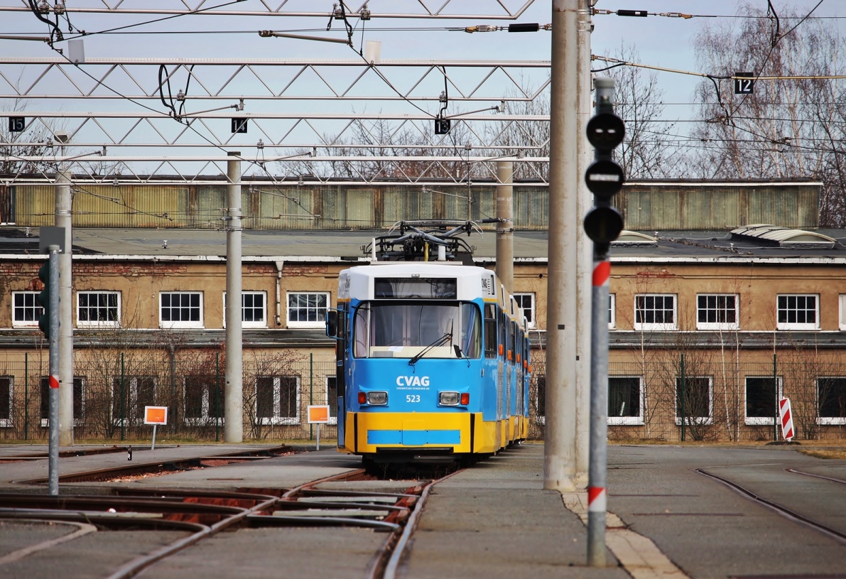 Хемниц, Tatra T3DM № 523