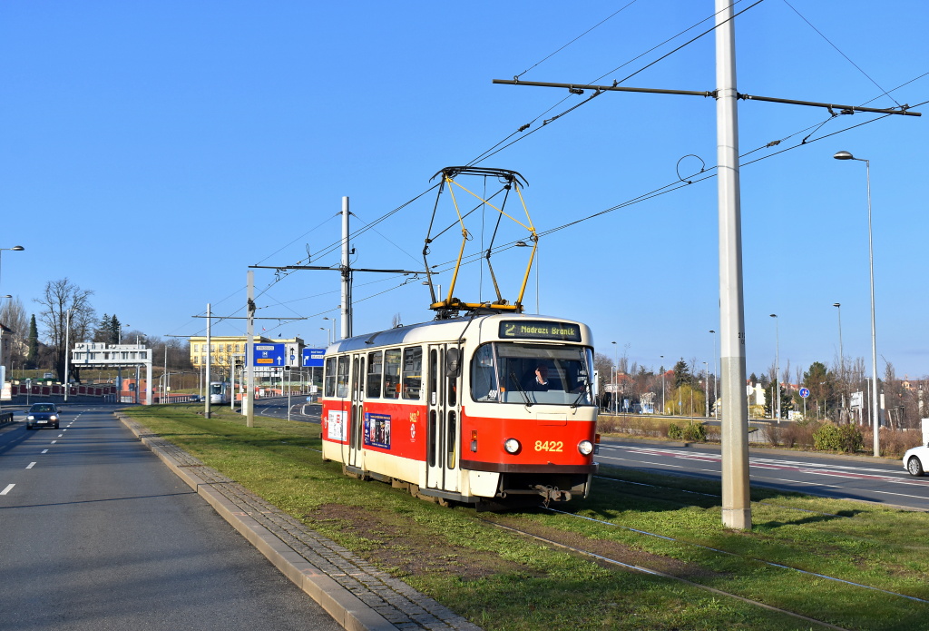 Прага, Tatra T3R.P № 8422
