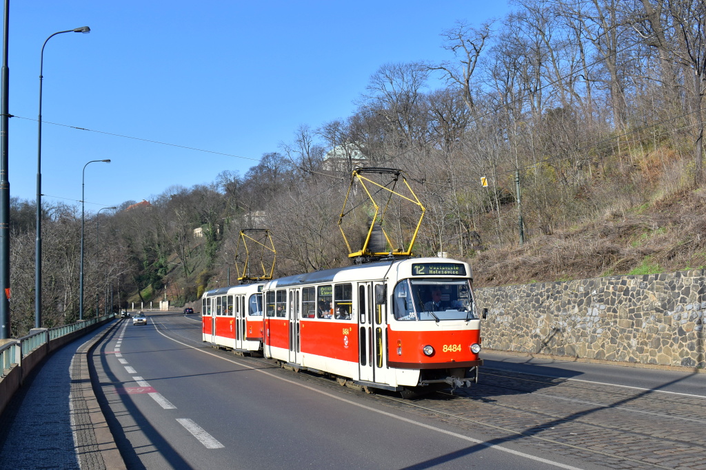 Прага, Tatra T3R.P № 8484