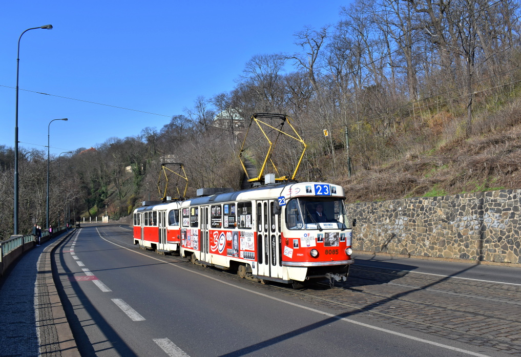 Прага, Tatra T3M № 8085