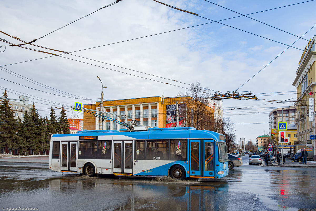 Пенза, БКМ 321 № 2080; Пенза — Троллейбус и город