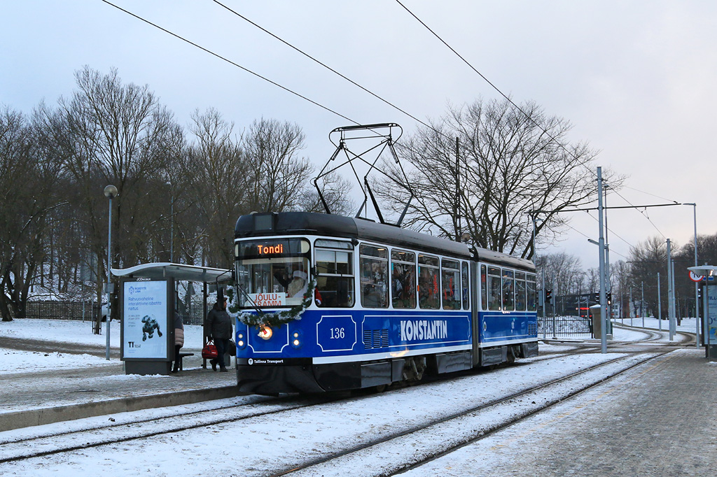 Таллин, Tatra KT4TMR № 136