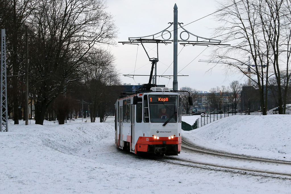 Таллин, Tatra KT6TM № 123
