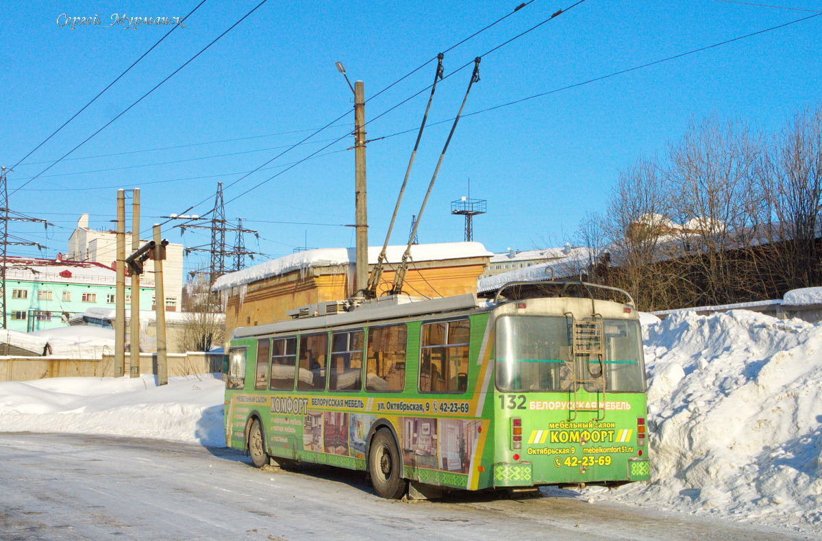 Мурманск, ЗиУ-682Г-016.02 № 132