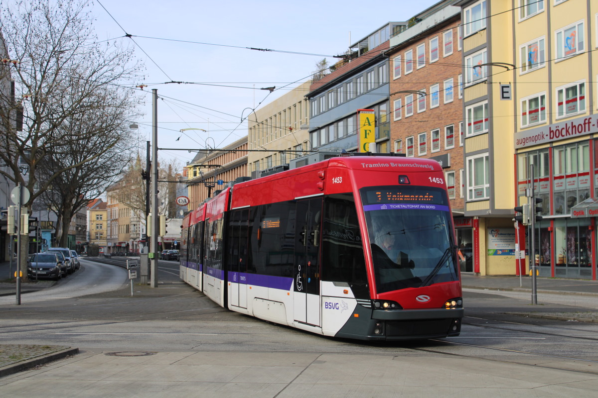 Брауншвейг, Solaris Tramino S110b № 1453
