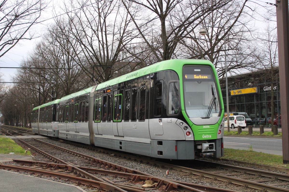 Ганновер, HeiterBlick/Vossloh/Alstom TW3000 № 3025