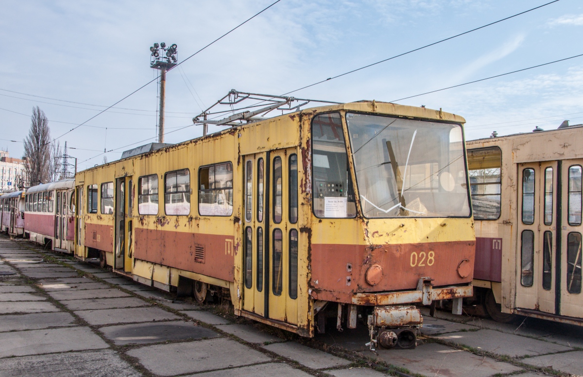 Киев, Tatra T6B5SU № 028 Киев, Tatra T6B5SU № 028