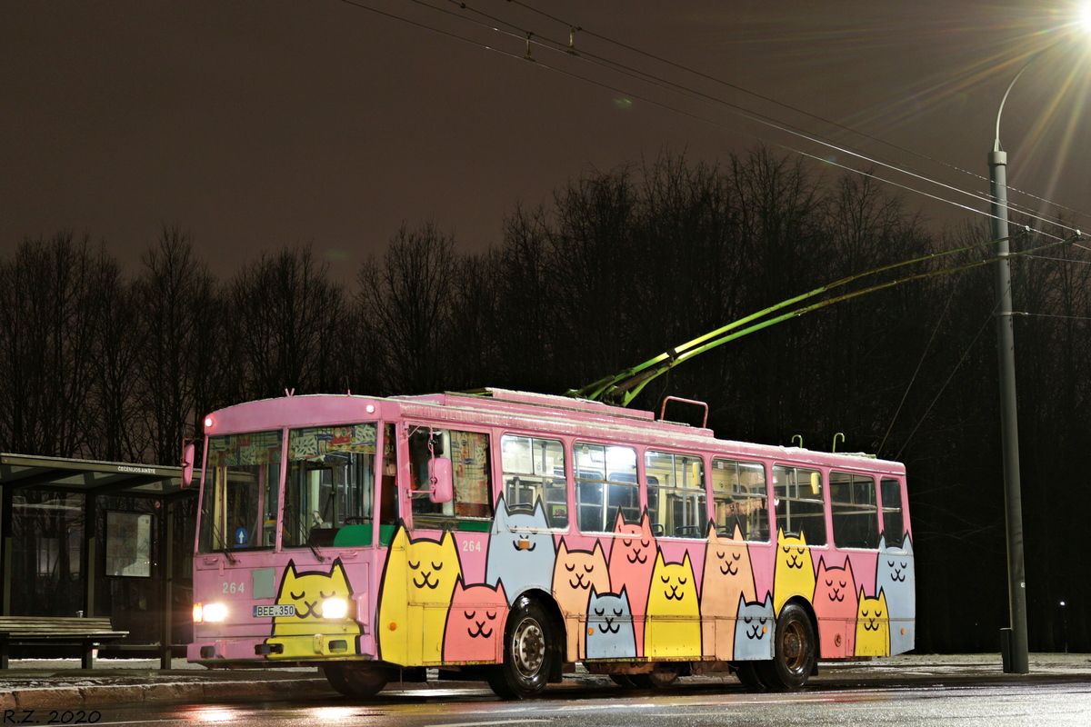 Каунас, Škoda 14Tr02/6 № 264