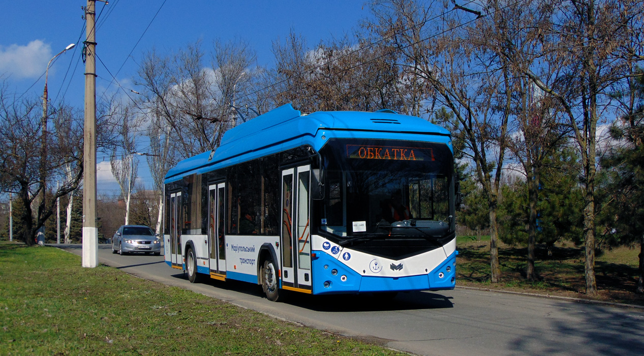 Мариуполь, АКСМ 321 (БКМ-Україна) № 1409; Мариуполь — Новые троллейбусы: АКСМ Украина