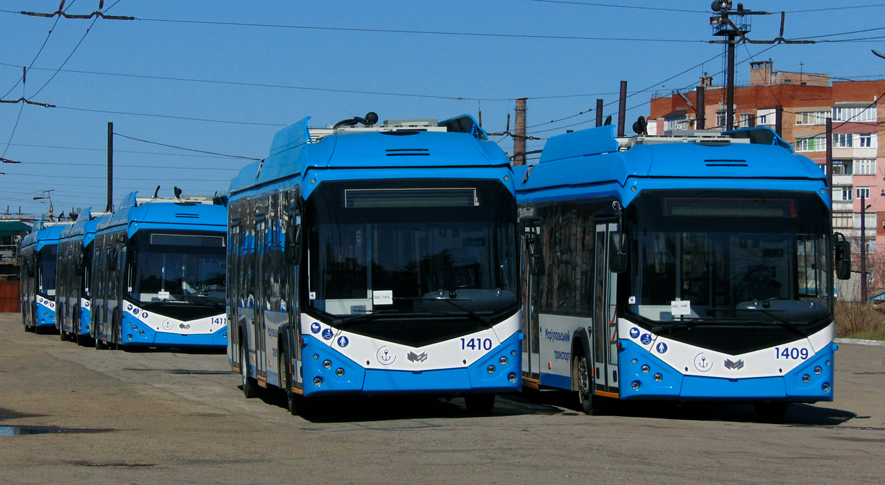 Mariupol, AKSM 321 (BKM-Ukraine) — 1410; Mariupol — New trolleybuses: AKSM Ukraine