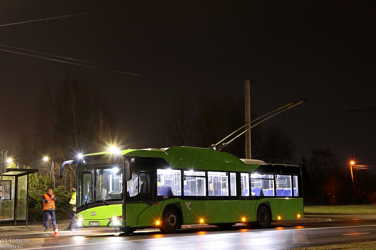 Kaunas, Solaris Trollino IV 12 Medcom # 094