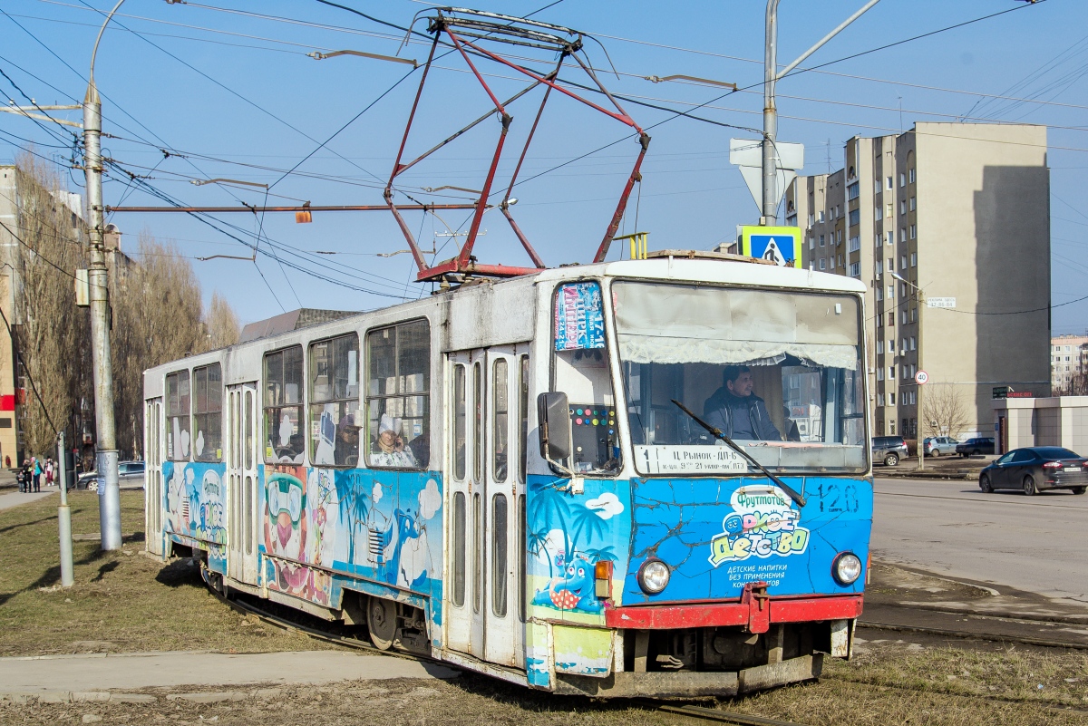 Липецк, Tatra T6B5SU № 120