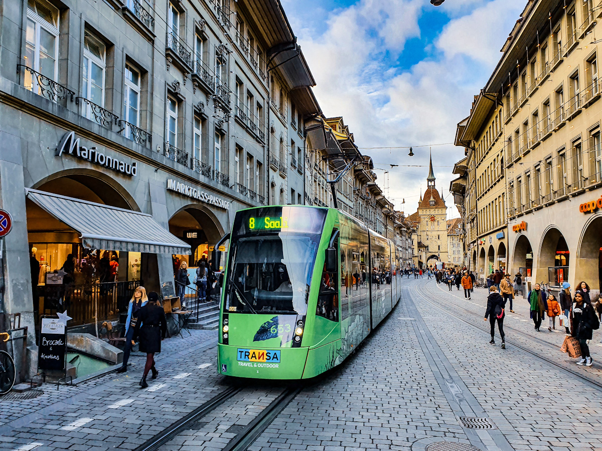 Берн, Siemens Combino XL № 653