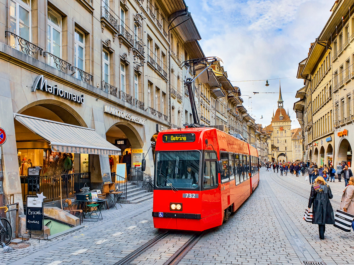 Берн, ACMV/ABB/Duewag Be 4/8 № 732