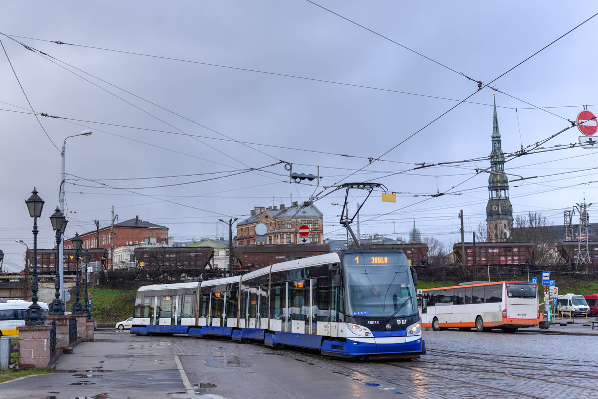 Рига, Škoda 15T1 ForCity Alfa Riga № 58033