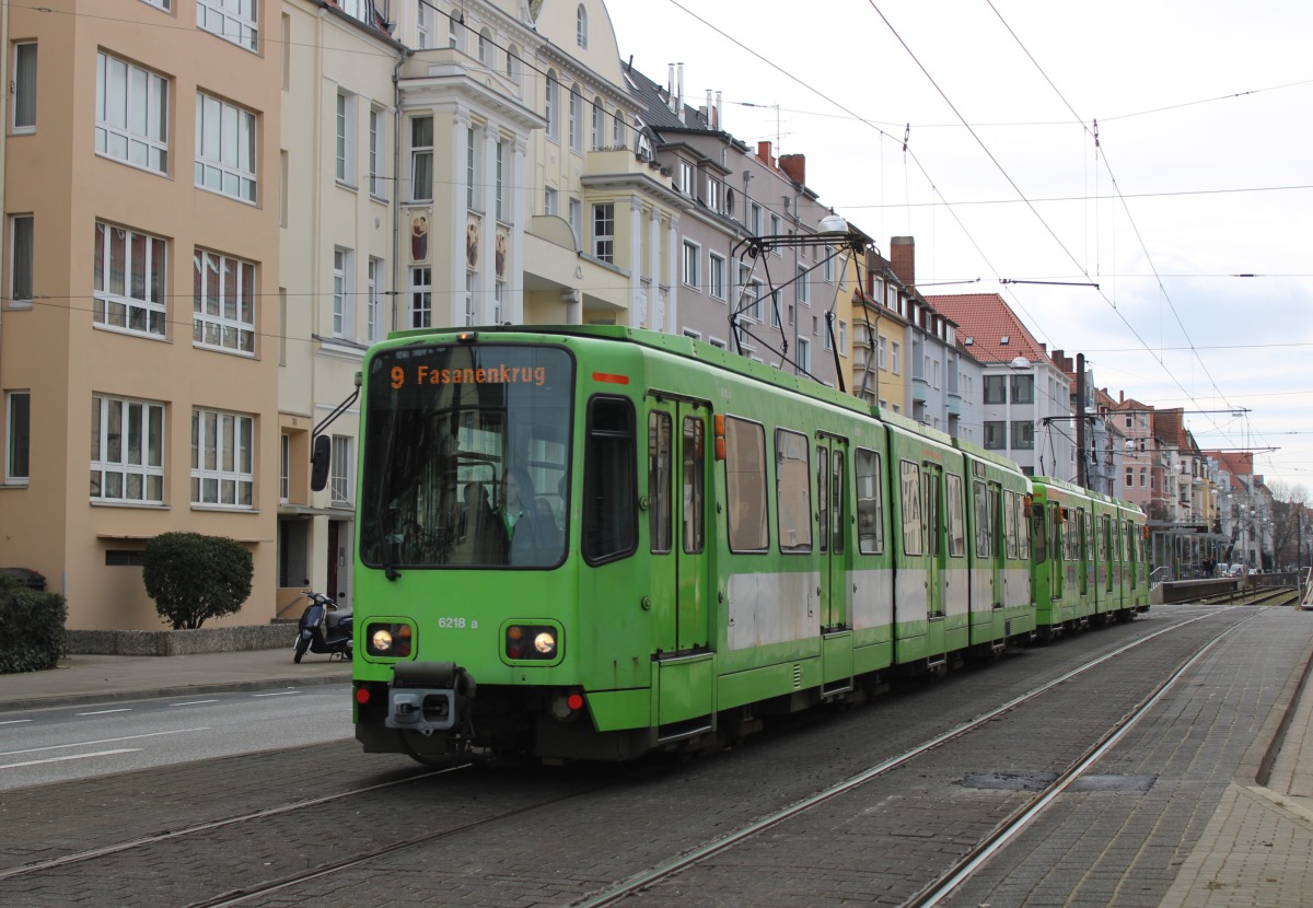 Ганновер, LHB TW6000 № 6218 Ганновер, LHB TW6000 № 6218