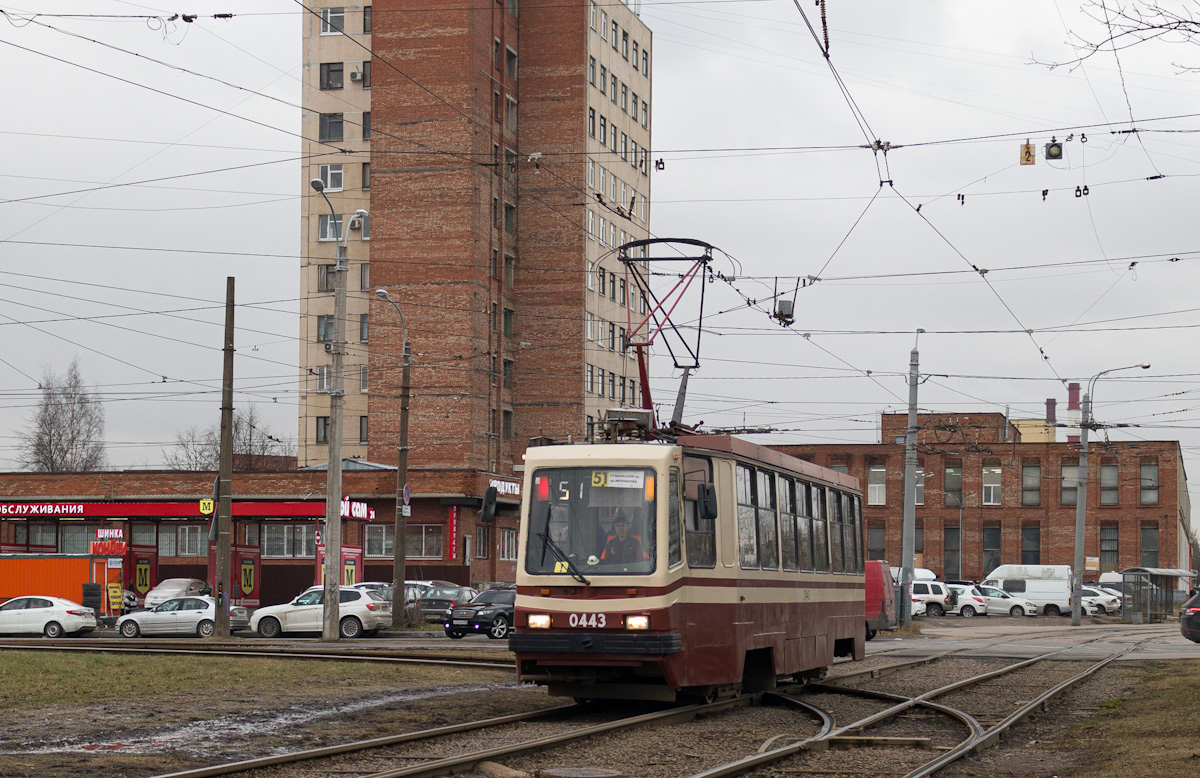 Санкт-Петербург, 71-134К (ЛМ-99К) № 0443