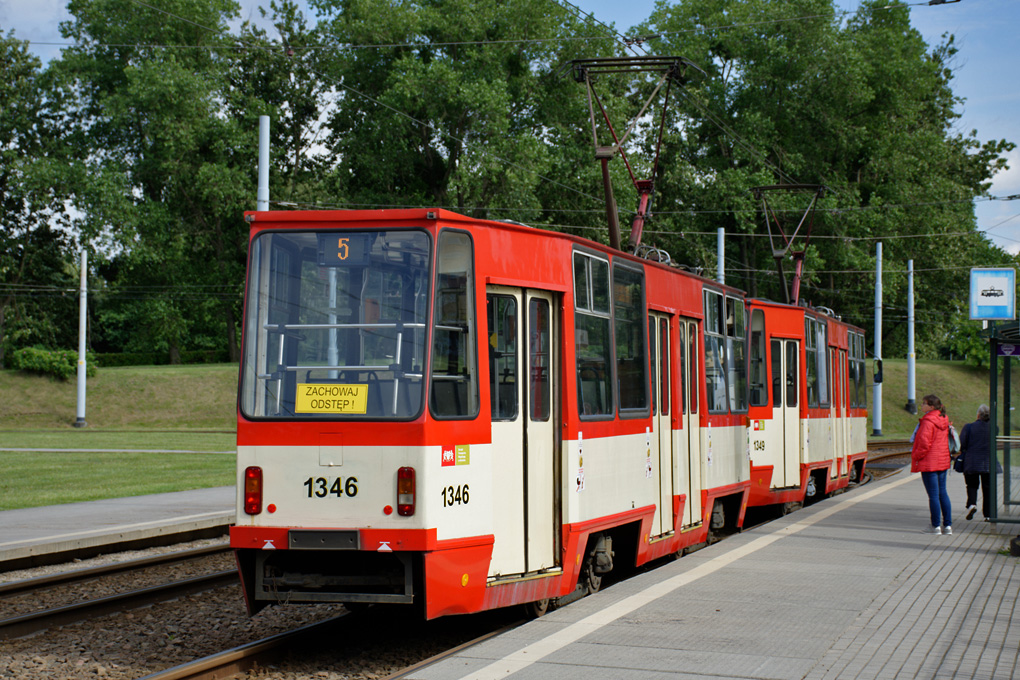Гданьск, Konstal 105NaD № 1346