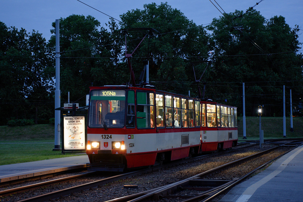 Gdańsk, Konstal 105Nch № 1324