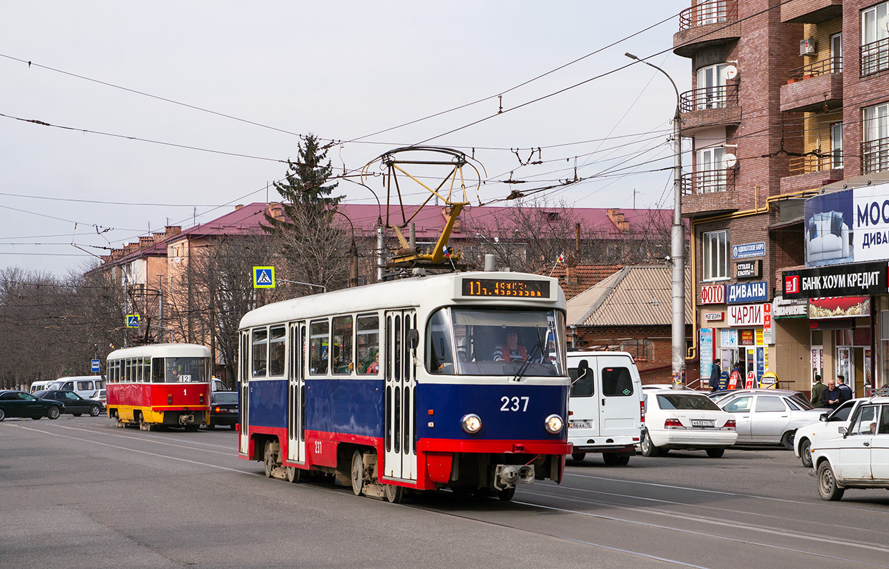 Владикавказ, Tatra T4DM № 237