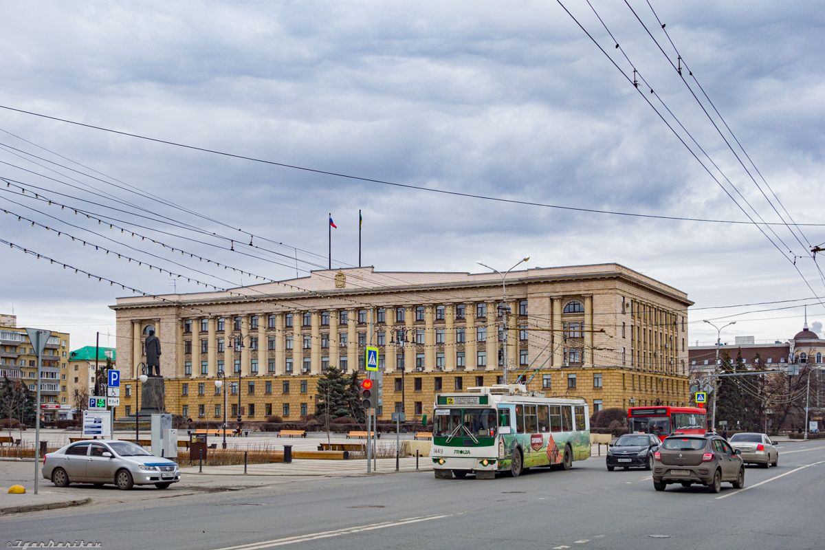 Пенза, ЗиУ-682Г-016.02 № 1449; Пенза — Троллейбус и город