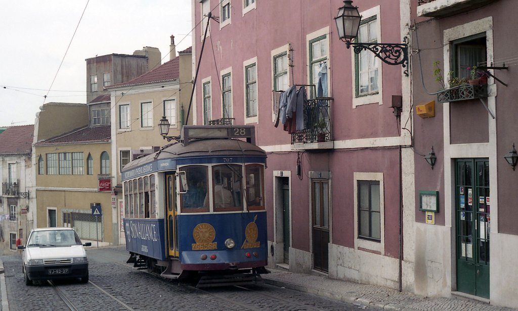 Aglomeracija Lizbone, Carris 2-axle motorcar (Standard) č. 707