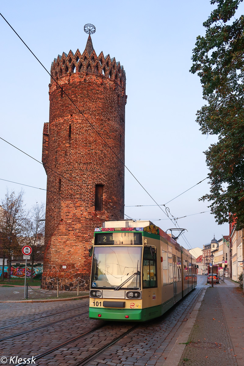 Brandenburg an der Havel, Duewag MGT6D Nr. 101