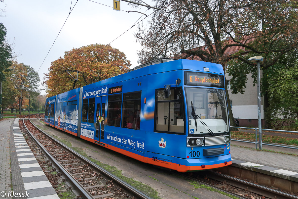 Бранденбург-на-Хафеле, Duewag MGT6D № 100